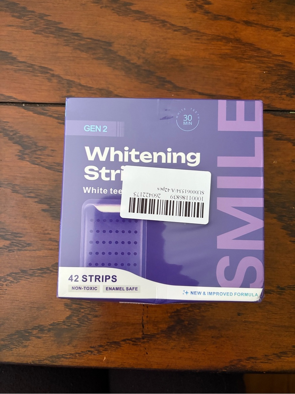 Viral Whitening Strips Gen 2 - Purple Packaging